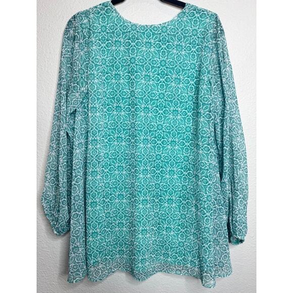 Voluminous Plunge Neck Fairycore Jamie Boho Tunic Dress/Top Sz Med - Picture 6 of 16